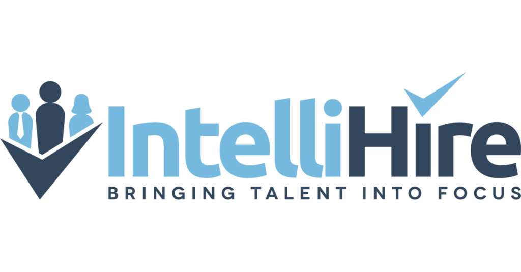 IntelliHire Logo with secondary text Bringing Talent Into Focus